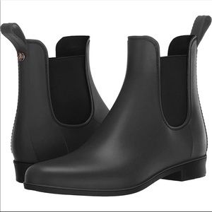 Sam Edelman Tinsley Rubber Rain Boots Black size 7